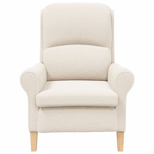 Ergonomska Fotelja Krem Tkanina, Drvo Standard Ergonomska Cijena
