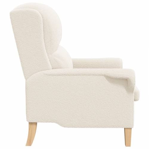 Ergonomska Fotelja Krem Tkanina, Drvo Standard Ergonomska Cijena