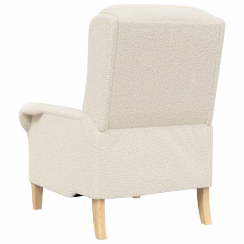Ergonomska Fotelja Krem Tkanina, Drvo Standard Ergonomska Cijena