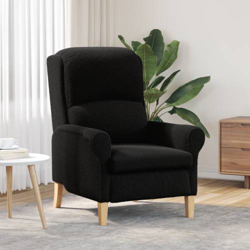 Ergonomska fotelja Crna Platno, drvo Standard Ergonomski Cijena