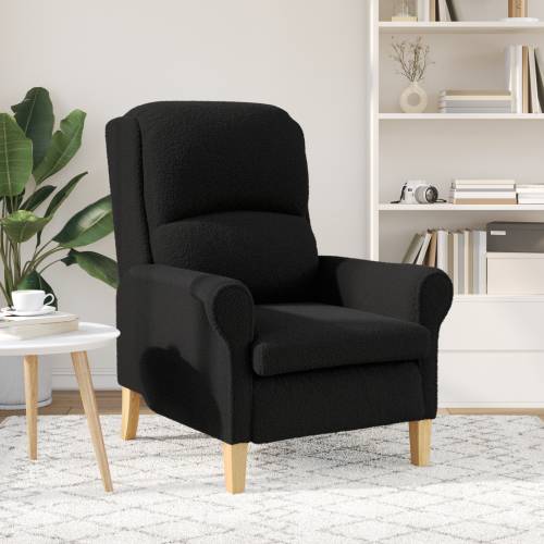 Ergonomska fotelja Crna Platno, drvo Standard Ergonomski Cijena