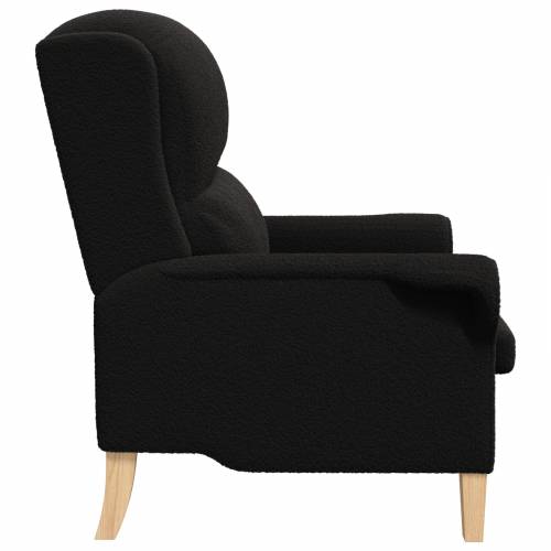 Ergonomska fotelja Crna Platno, drvo Standard Ergonomski Cijena