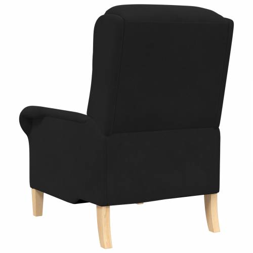 Crna fotelja Crna Tkanina, Drvo Standardna Ergonomska Cijena