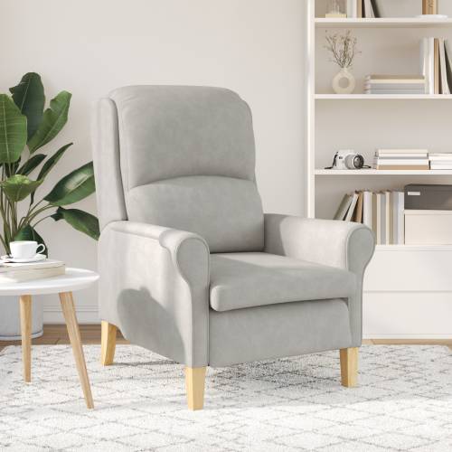 svjetlosiva fotelja Svjetlosiva Tkanina Standard Ergonomska Cijena