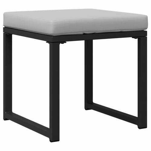 Sjedeća garnitura za vrt 4 pcs Crna 61 x 72.5 x 71 cm Čelik Cijena