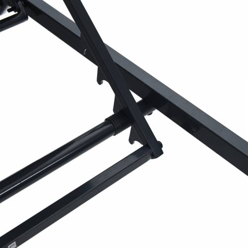 Sklopive ležaljke Crna Metalni okvir, Tekstilna tkanina Standard Cijena
