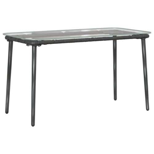Stol za vrt Crna 80 x 40 x 45 cm Poli ratan Cijena
