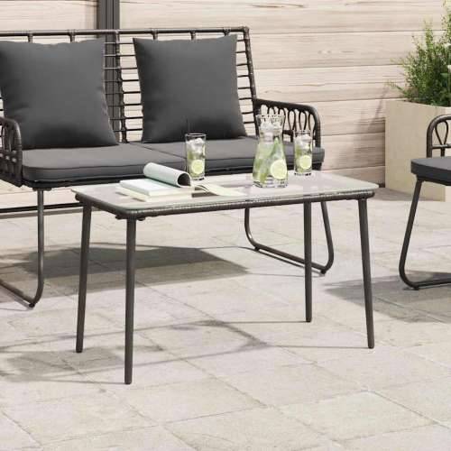 Stol za vrt Crna 80 x 40 x 45 cm Poli ratan Cijena