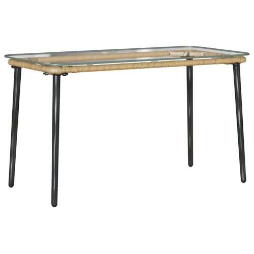 Stol za vrt 80 x 40 x 45 cm Poli ratan Cijena