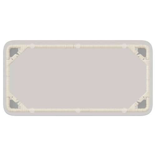 Stol za vrt 80 x 40 x 45 cm Poli ratan Cijena
