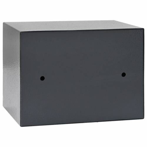 Elektronički digitalni sef tamno sivi 23x17x17 cm čelik Cijena