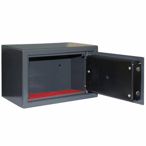 Elektronički digitalni sef tamno siva 31x20x20 cm čelik Cijena