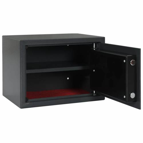 Elektronski Digitalni Sef s Otiskom Prsta 25x35x25 cm Čelik Cijena