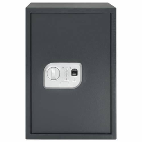 elektronički digitalni sef s bravom na otisak prsta 31x35x50 cm čelik Cijena