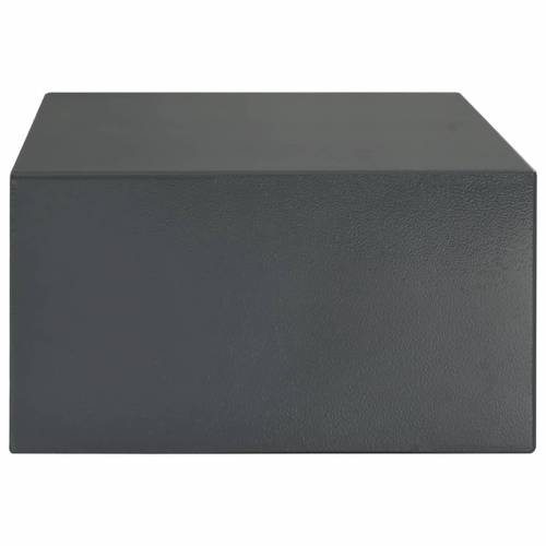 Elektronički Digitalni Sef Tamno Sivi 42x37x20 cm Čelik Cijena