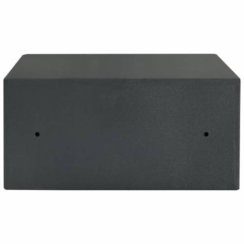 Elektronički Digitalni Sef Tamno Sivi 42x37x20 cm Čelik Cijena