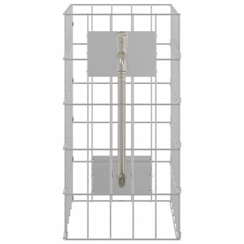 Gabionski stup s vodovodom 50x25x25 cm 304 nehrđajući čelik Cijena