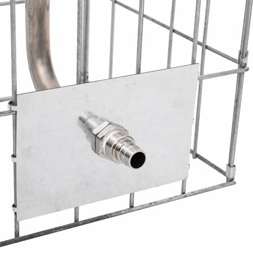 Gabionski Stup s Vodom 100x25x25 cm Nehrđajući Čelik Cijena