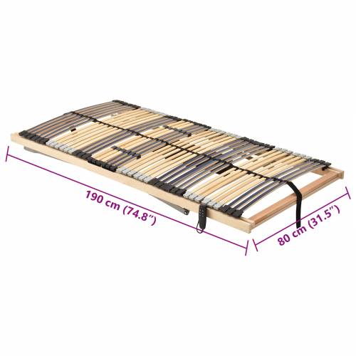 Elektromatični ležaj s letvicama – 39 letvica, 7 zona, 80 x 190 cm Cijena