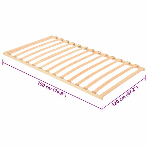 krevetna osnova s 19 letvica 120x190 cm Cijena