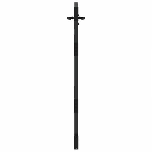 Dvorišna vrata - Vrtna vrata Crna 105 x 150 cm Čelik s praškastim premazom Cijena
