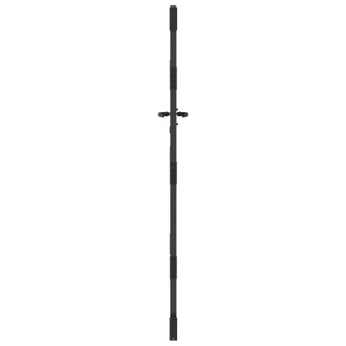 Dvorišna vrata - Vrtna vrata Crna 105 x 200 cm Čelik s praškastim premazom Cijena