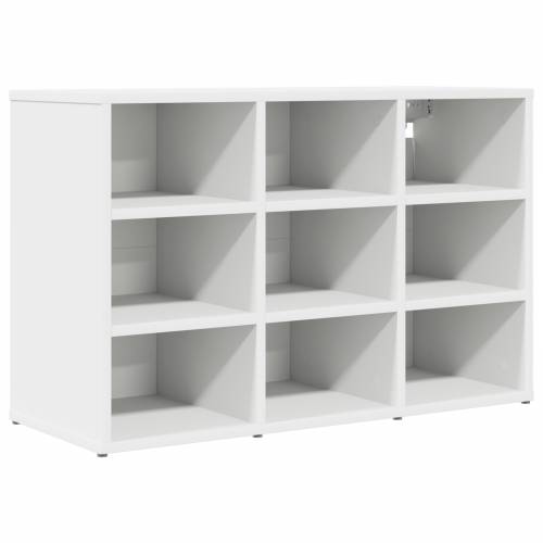 Ormar za cipele Bijela 52.5 x 30 x 50 cm Konstruirano drvo Cijena