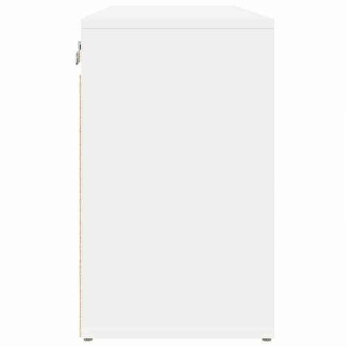 Ormar za cipele Bijela 52.5 x 30 x 50 cm Konstruirano drvo Cijena