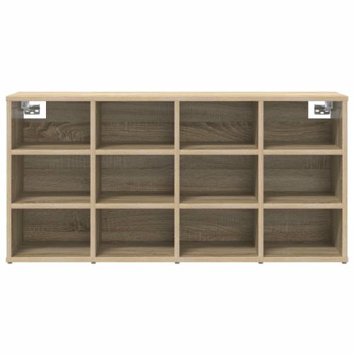 Ormar za cipele s policom s pohranom 52.5 x 30 x 50 cm Konstruirano drvo Cijena