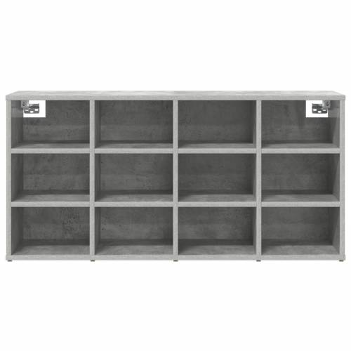 Ormar za cipele s policom s pohranom Betonska siva 52.5 x 30 x 50 cm Cijena
