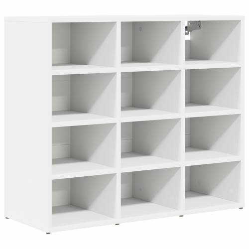 Ormar za cipele Bijela 52.5 x 30 x 50 cm Konstruirano drvo Cijena