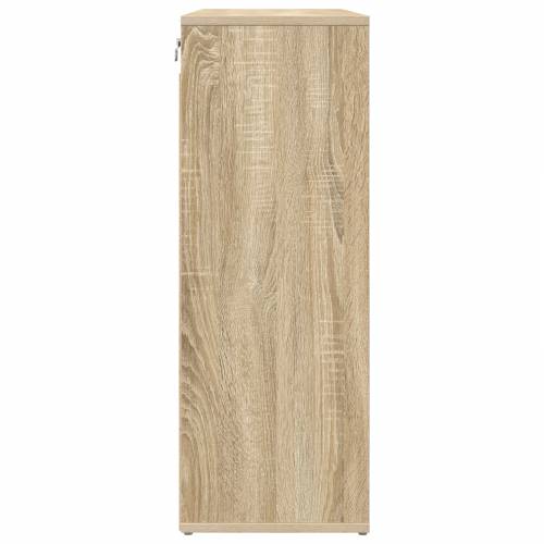 Ormar za cipele s policom s pohranom 52.5 x 30 x 50 cm Konstruirano drvo Cijena