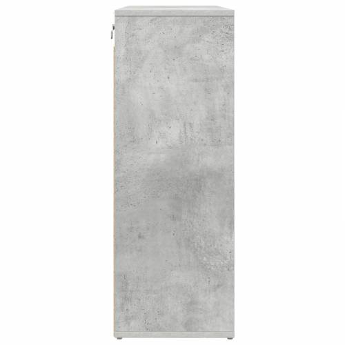 Ormar za cipele s policom s pohranom Betonska siva 52.5 x 30 x 50 cm Cijena