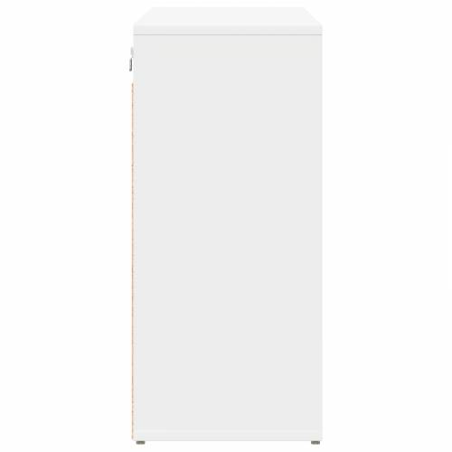 Ormar za cipele Bijela 52.5 x 30 x 50 cm Konstruirano drvo Cijena