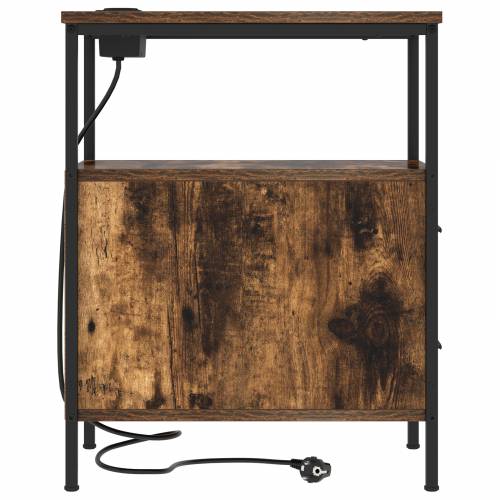 Noćni Ormari s ladicama 2 pcs Dimljeni hrast 30 x 48 x 61 cm Cijena