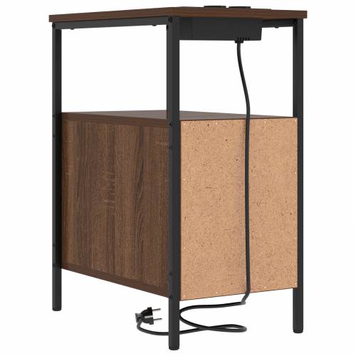 Noćni Ormari s ladicama 2 pcs Smeđi hrast 30 x 48 x 61 cm Cijena