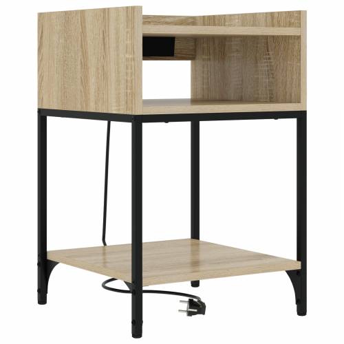 Noćni ormar sonoma hrast 40 x 40 x 61 cm Konstruirano drvo Cijena
