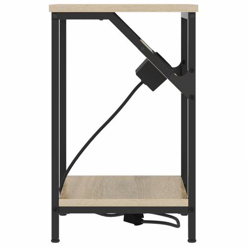 Noćni ormar sonoma hrast 38 x 30 x 48 cm Konstruirano drvo Cijena