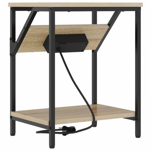 Noćni ormar sonoma hrast 38 x 30 x 48 cm Konstruirano drvo Cijena