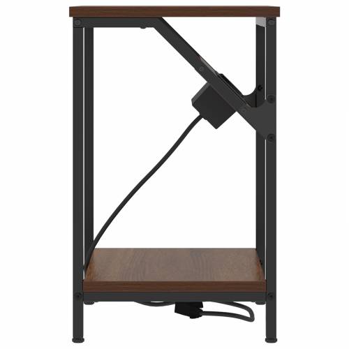 Noćni Ormari 2 pcs Smeđi hrast 38 x 30 x 48 cm Cijena