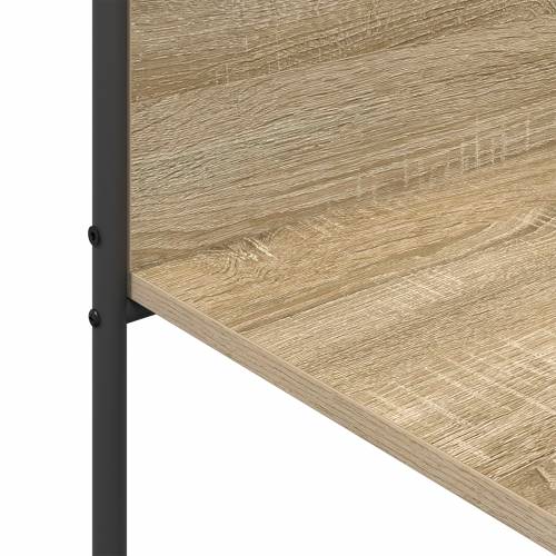 stalak za odjeću s policama Sonoma hrast 120x44x160 cm konstruirano drvo Cijena