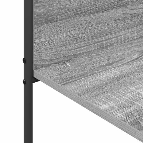 Stalak za odjeću s policama Sivi Sonoma 120x44x160 cm Inženjersko drvo Cijena