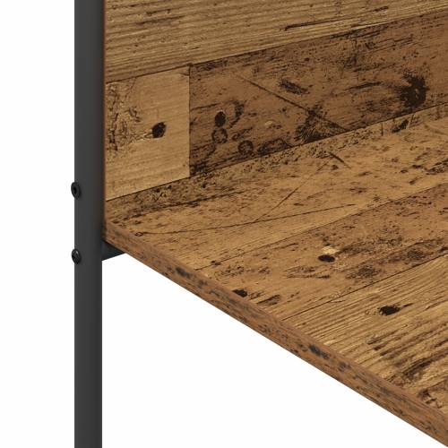 Stalak za odjeću s policama Staro drvo 120x44x160 cm Oblikovani drvo Cijena
