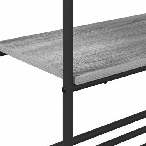 Stalak za odjeću s policama Sivi hrast sonoma 60 x 30 x 171 cm Cijena