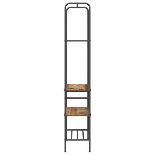 Stalak za odjeću s policama Staro drvo 60 x 30 x 171 cm Cijena