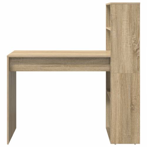 Stol s pohranom Sonoman hrast 113x54x120 cm inženjersko drvo Cijena