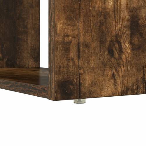 Stol s pohranom dimljenog hrasta 113x54x120 cm Konstruirano drvo Cijena