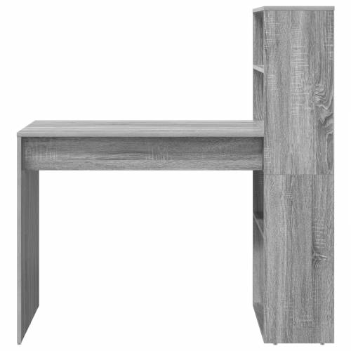 Stol s pohranom Sivi sonoma 113x54x120 cm Konstruirano drvo Cijena