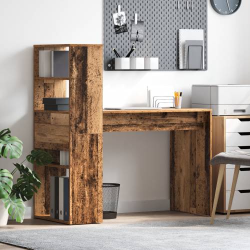 Stol s pohranom Stari drvo 113x54x120 cm Konstruirano drvo Cijena
