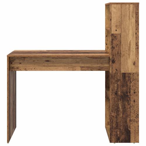 Stol s pohranom Stari drvo 113x54x120 cm Konstruirano drvo Cijena